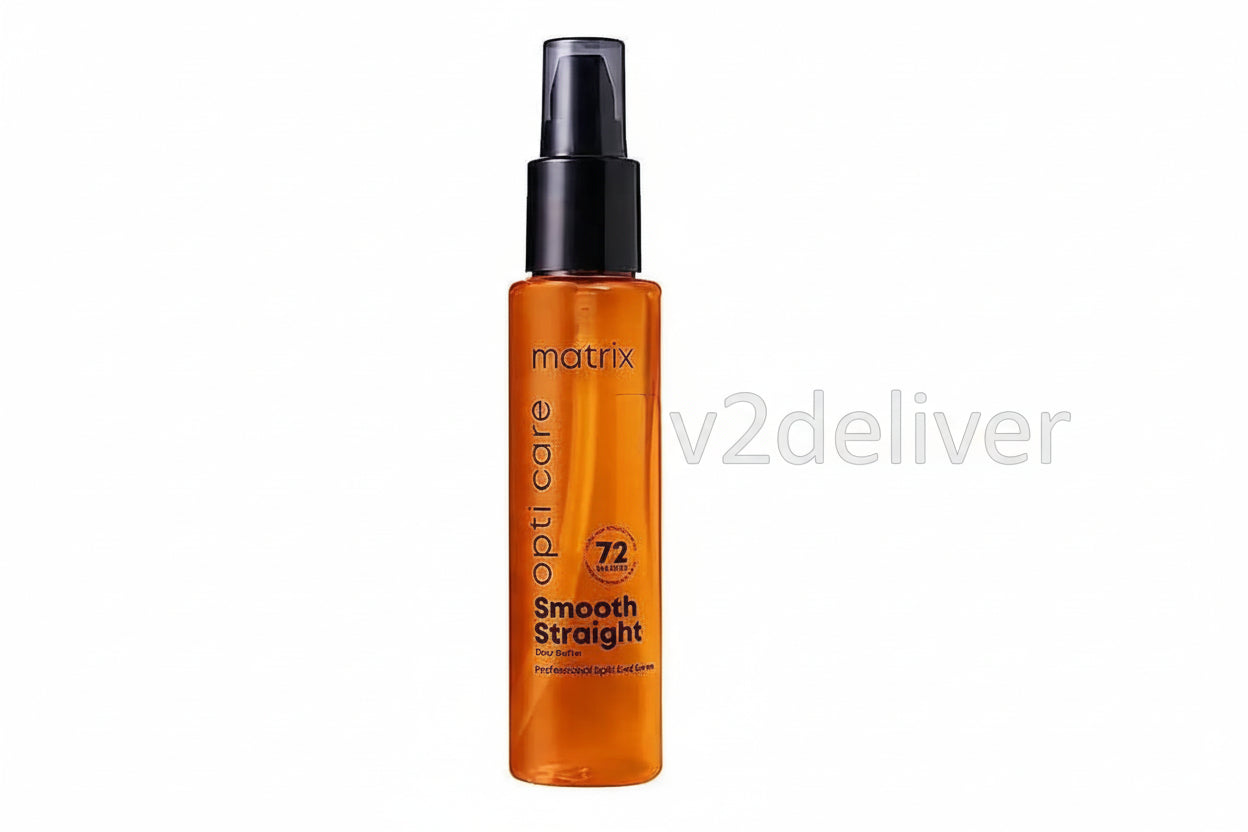 Matrix Opti.Care Anti-Frizz Hair Serum 100ml | Smoothening Serum for Silky, Tangle-Free Hair | With Shea Butter V2deliver.com