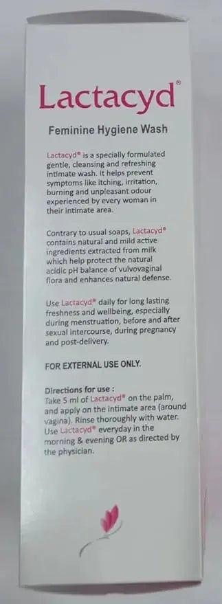 Lactacyd Feminine Hygiene Wash 100ml – Gentle Vaginal Wash for Women V2deliver.com