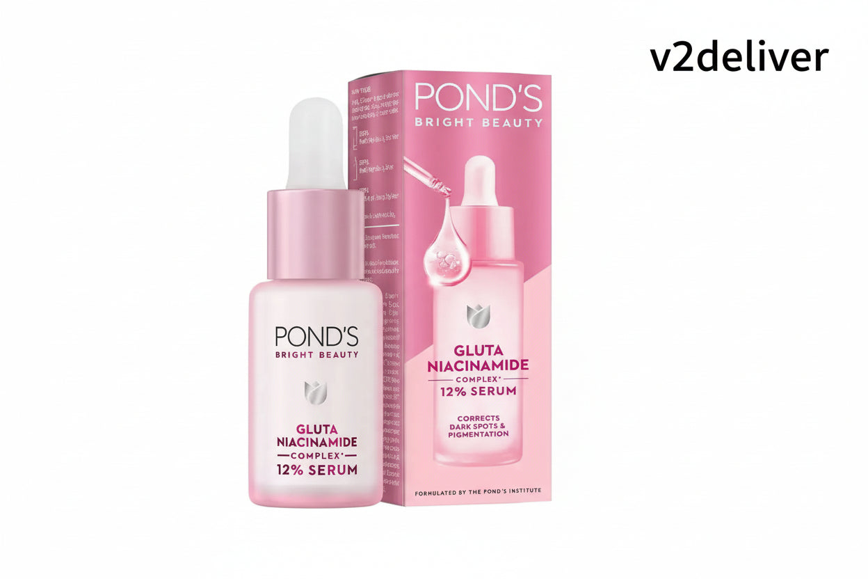 Pond's Bright Beauty Anti-Pigmentation Serum 14ml | Vitamin B3 Serum for Spotless, Glowing Skin V2deliver.com