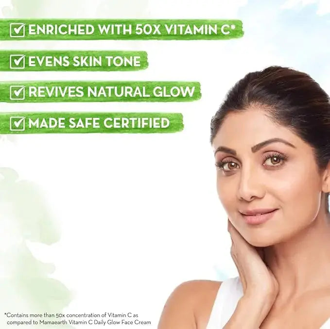 Mamaearth Vitamin C Daily Glow Face Serum | Brightens Skin, Reduces Dark Spots & Hydrates – 10ml V2deliver.com