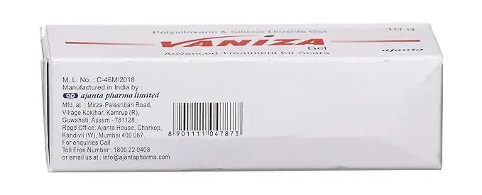 Vaniza Silicone Gel for Scar Reduction – 10g (Pack of 2) | Advanced Scar Treatment Gel V2deliver.com