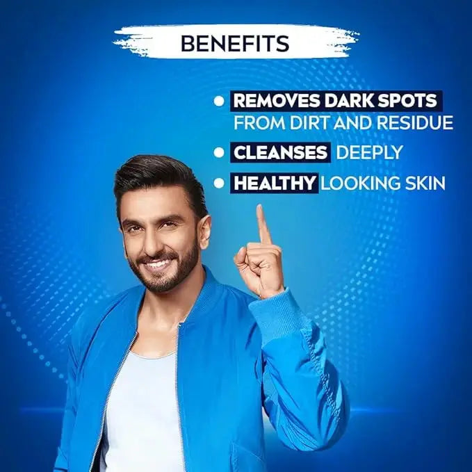 Nivea Men Advanced Whitening Face Wash 100ml (Pack of 2) | Dark Spot Reduction & Oil Control | For Fresh & Clear Skin V2deliver.com