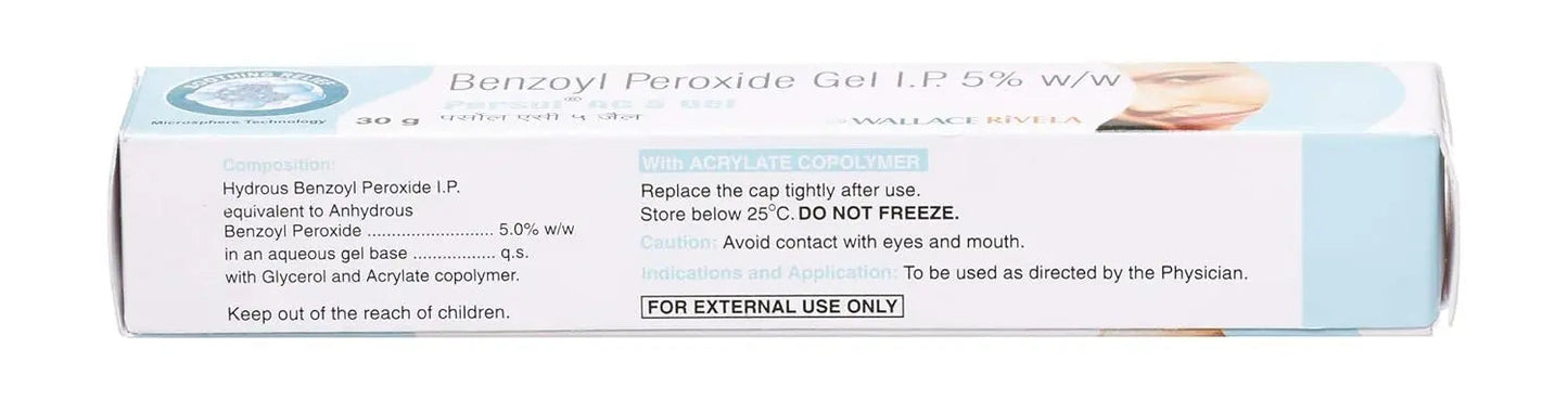 Persol AC 5% Gel 30g – Effective Acne Treatment Gel with Clindamycin