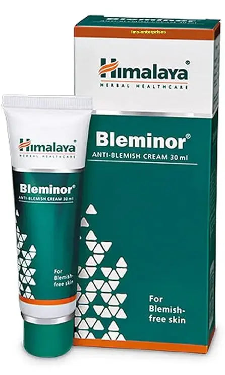 Bleminor Anti-Blemish Cream 30ml | Reduces Dark Spots, Acne Scars & Hyperpigmentation | Herbal Skin Brightening Formula V2deliver.com