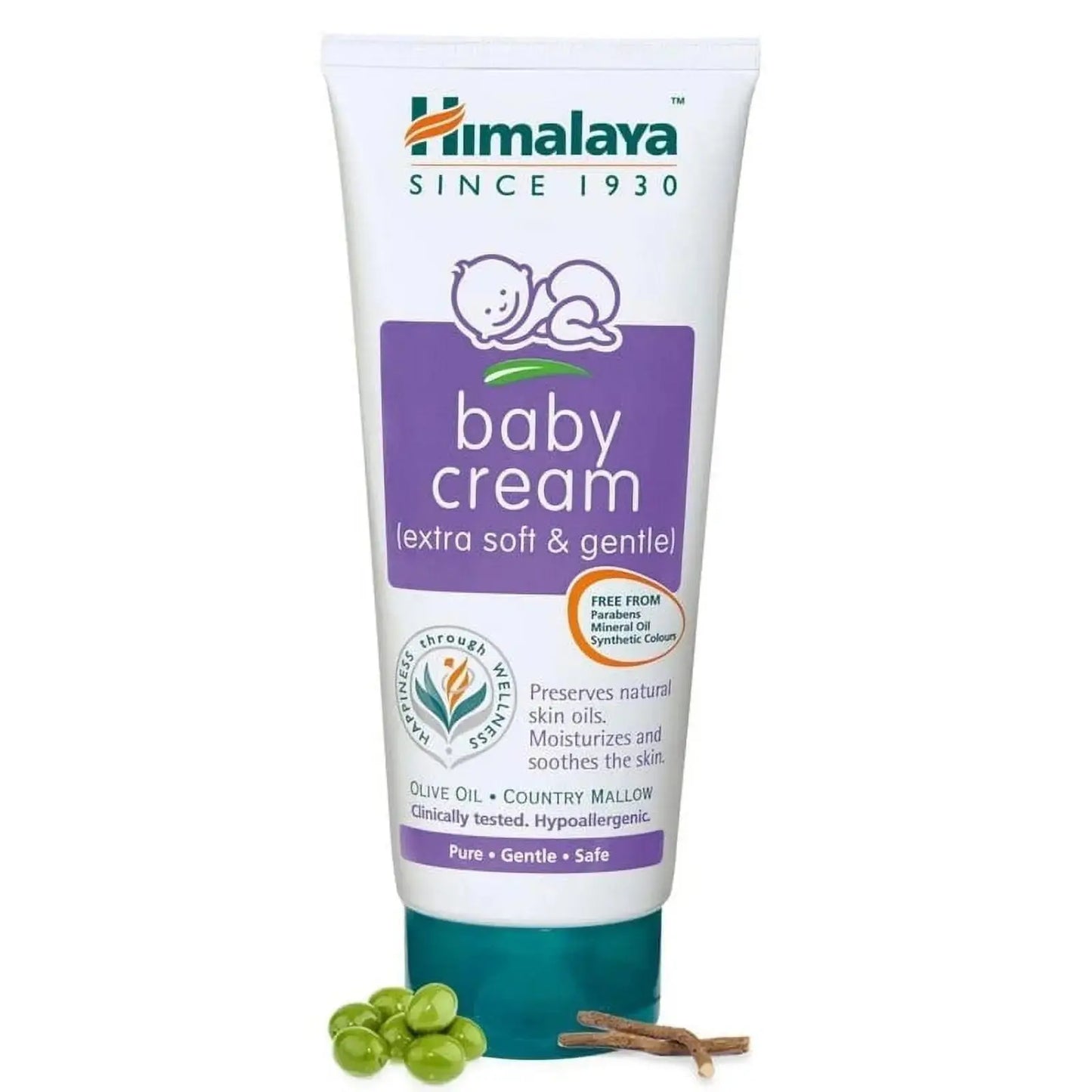 Himalaya Baby Cream – 100ml (Pack of 2) | Gentle Moisturizer for Baby’s Delicate Skin V2deliver.com