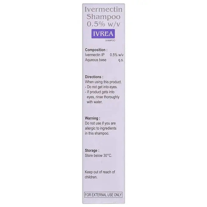 Ivrea Shampoo 30ml | Anti-Parasitic Scalp Cleanser with Ivermectin V2deliver.com