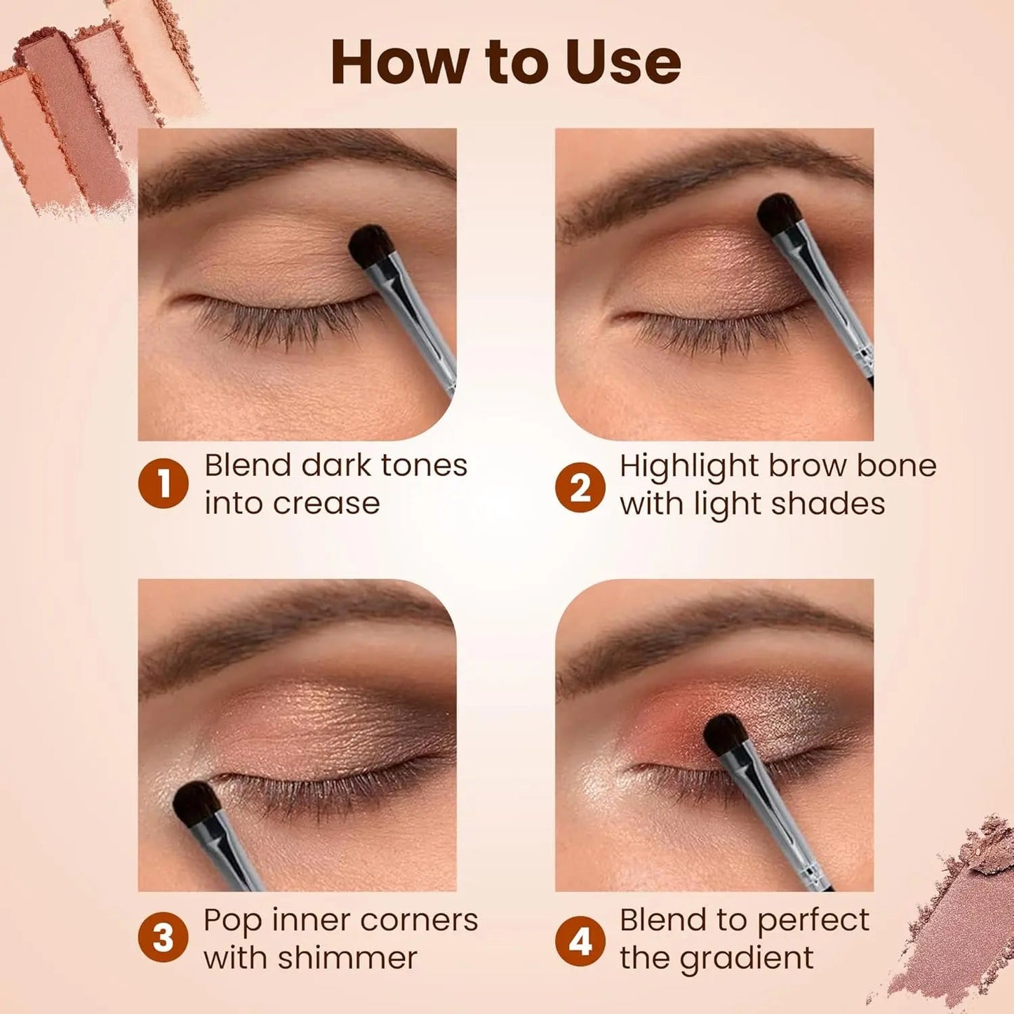 HUDA GIRL Beauty Rose Gold Remastered + Nude Edition Eyeshadow Palette Combo|Full Eye Makeup Kit