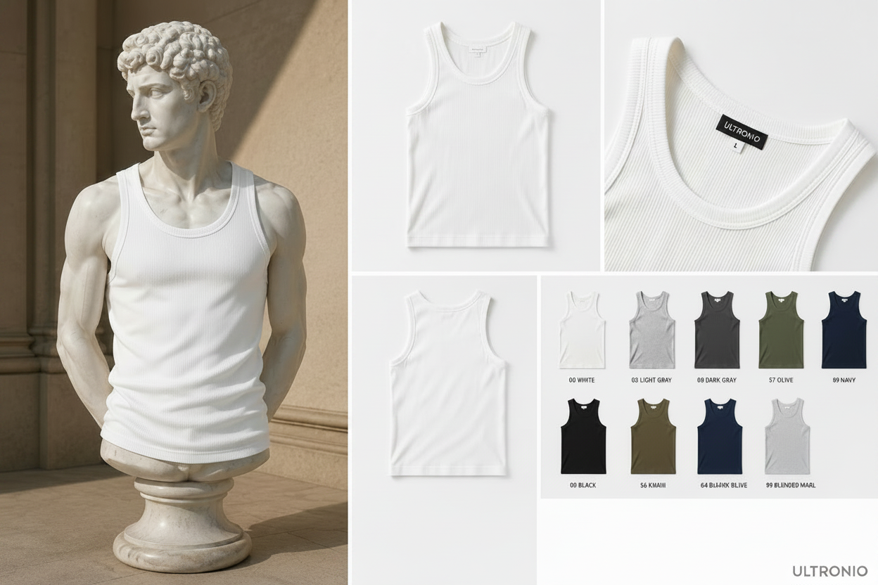 Ultronio Ribbed Tank Top