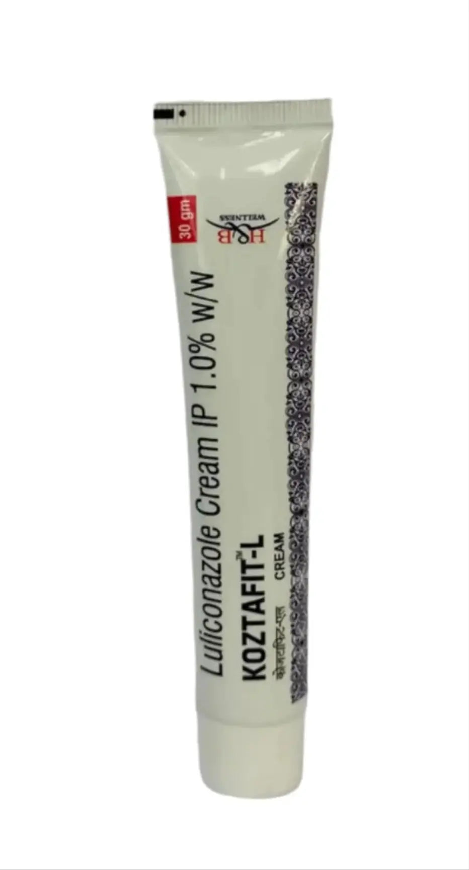 Koztafit-L Cream 30gm Pack of 2 | Luliconazole Antifungal Treatment for Ringworm, Itching & Fungal Infections V2deliver.com