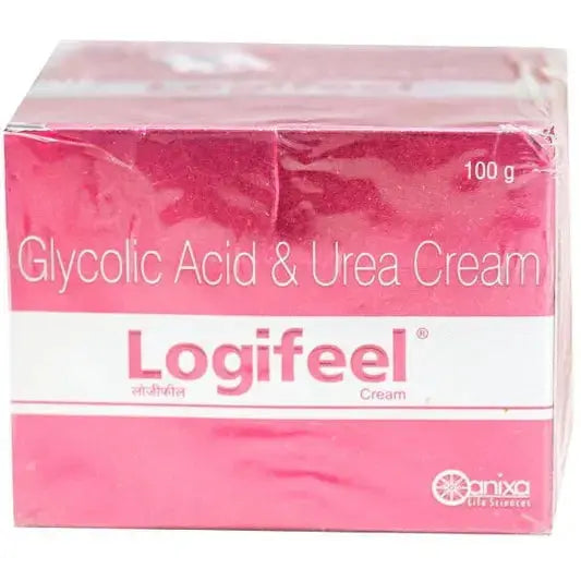 Logifeel Cream 100g – Glycolic Acid & Urea Based Skin Moisturizer | Pack of 1 V2deliver.com