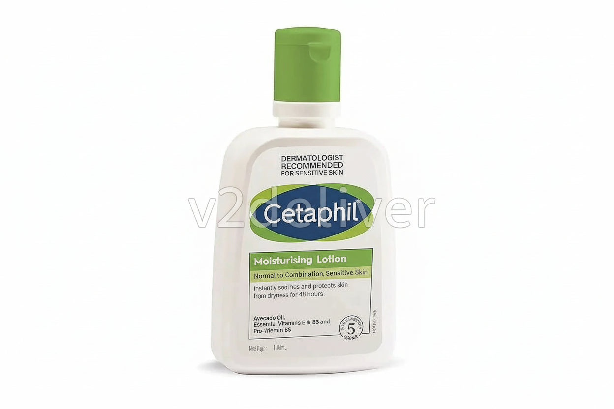 Cetaphil Moisturizing Lotion | For Normal to Combination, Sensitive Skin | 100ml V2deliver.com