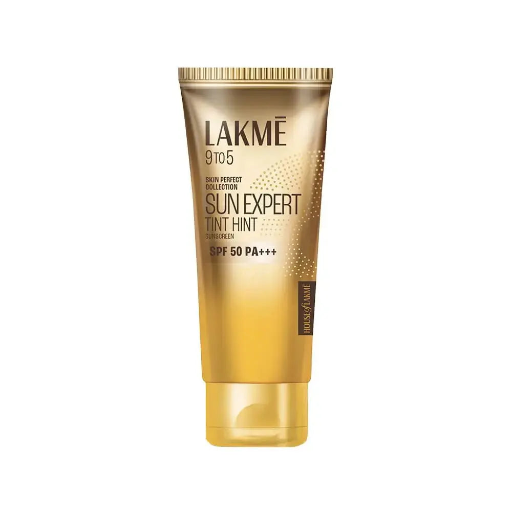 Lakmé Sun Expert Tinted Cream Sunscreen 50 SPF PA+++ – 100 g | Cucumber & Lemongrass Extracts | Broad-Spectrum UV Protection V2deliver.com
