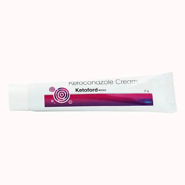 Ketoford 2% Cream 15g (Pack of 2) – Antifungal Ketoconazole Treatment for Skin Infections V2deliver.com