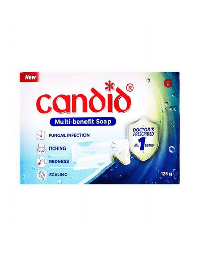 Candid Medicated Antifungal Soap 125 g | Clotrimazole Bath & Body Solution