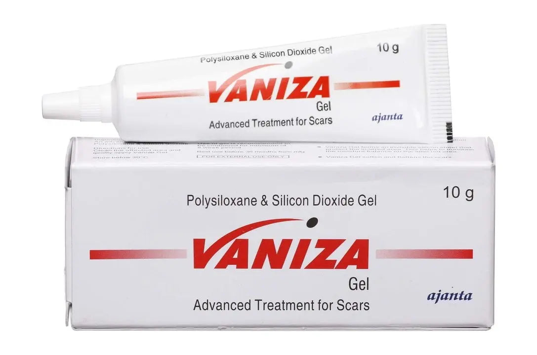 Vaniza Silicone Gel for Scar Reduction – 10g (Pack of 2) | Advanced Scar Treatment Gel