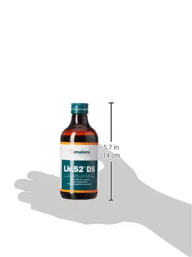 Himalaya Liv.52 DS Syrup 200ml | Double Strength Liver Tonic for Appetite, Growth & Digestion | Herbal Ayurvedic Formula