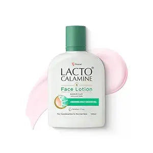 Lacto Calamine Oil Balance Lotion for Combination to Normal Skin | Paraben-Free Daily Moisturizer – 120ml