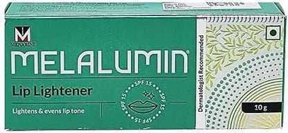 Melalumin Lip Lightener Cream – 10gm | For Dark Lip Pigmentation, Hydration & Lip Brightening