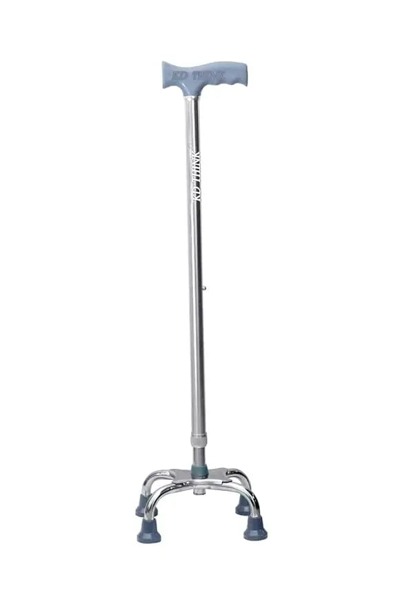 Adjustable Walking Stick – Lightweight Mobility Support for Seniors | Non-Slip Handle | Gray Walking Cane for Men & Women