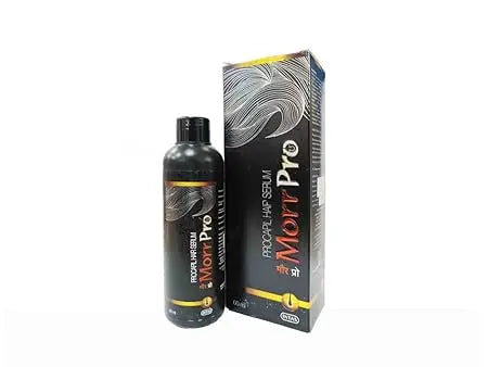 Morr Pro Hair Solution 60ml | Minoxidil 5% + Finasteride | For Hair Regrowth & Baldness Treatment