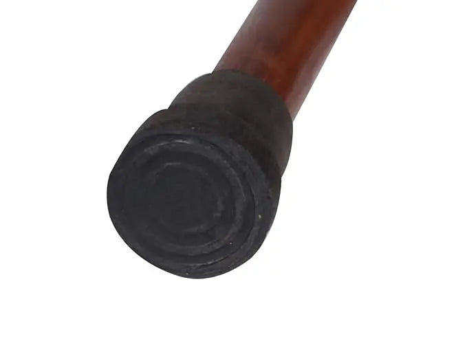 Walking Stick for Seniors | Orthopedic Cane with Rubber Tip | Handcrafted Mobility Support