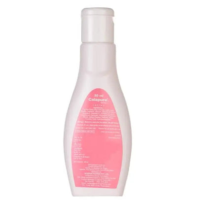 Calapure-A Calamine Body Lotion 50ml | Anti-Itch, Soothing Moisturizer with Aloe Vera & Calamine | Rashes, Prickly Heat & Skin Irritation Relief