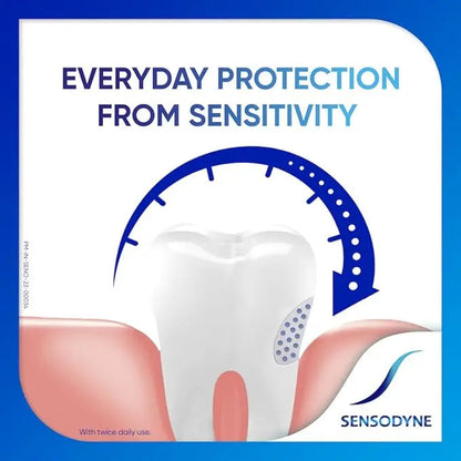 Sensodyne Complete Protection+ Mouthwash – 100ml (Pack of 2) | All-in-One Mouthwash for Sensitivity Relief, Strong Teeth & Fresh Breath