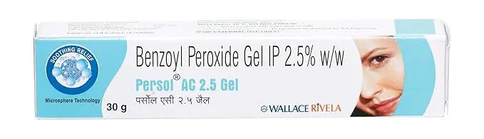 Persol AC 2.5% Gel 30gm (Pack of 2) – Effective Acne Treatment with Clindamycin