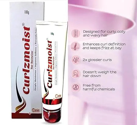 Curlzmoist Lotion 100gm – Deep Moisturizing Lotion for Curly & Dry Hair