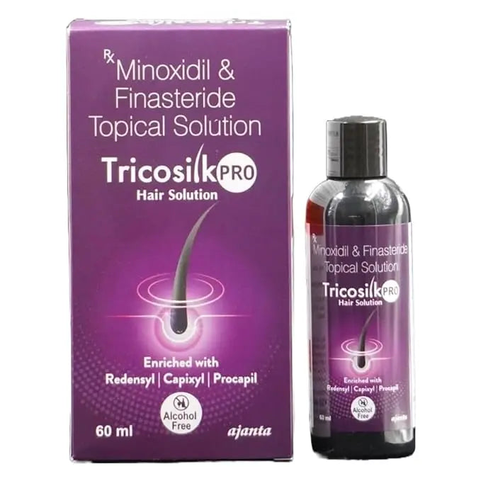 Tricosilk Pro Hair Solution 60ml – Advanced Anti-Hair Fall & Hair Growth Serum