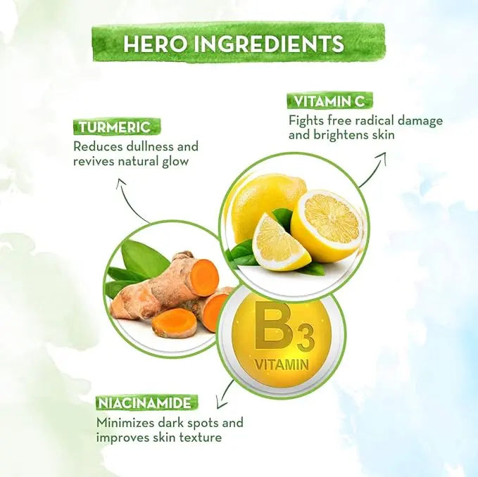 Mamaearth Vitamin C Daily Glow Face Serum | Brightens Skin, Reduces Dark Spots & Hydrates – 10ml