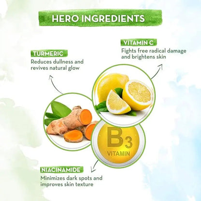 Mamaearth Vitamin C Daily Glow Face Serum | Brightens Skin, Reduces Dark Spots & Hydrates – 10ml