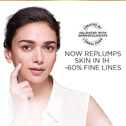 L’Oréal Paris Revitalift Filler 1.5% Hyaluronic Acid Revitalift Serum 30 ml | Plumps Fine Lines & Boosts Radiance