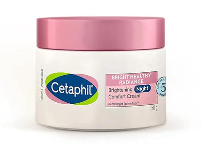 Cetaphil Brightening Day and Night Cream Combo | 50 ml Each | Even Tone & Skin Radiance with SPF