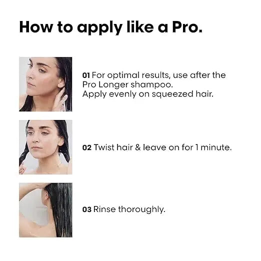 Loreal pro longer Mask 8.5 Fl Oz | Length Renewing Mask with Filler A‑100 & Amino Acids | For Thin & Fine Hair