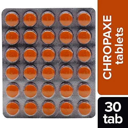 Charak Chropaxe Tablets – Ayurvedic Stress, Anxiety & Sleep Support | 30 Tablets