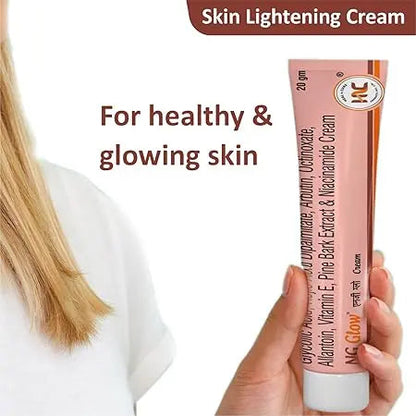 NG Glow Cream for Dark & Age Spots – 20gm (Pack of 2) | Skin Brightening & Spot Reduction | Glowing & Even-Toned Skin