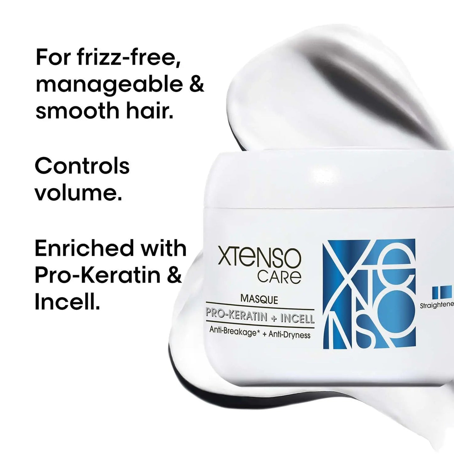 L'Oreal Professionnel Xtenso Care Blue Hair Masque 196g – For Straightened & Chemically Treated Hair