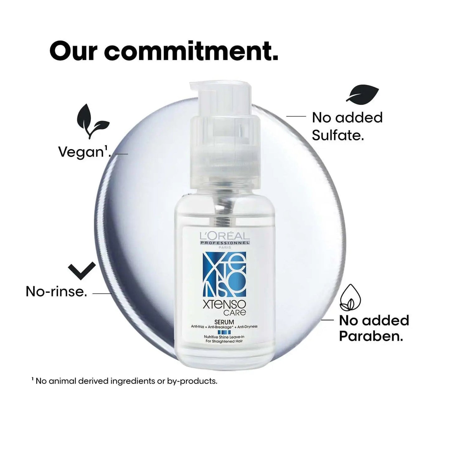 L'Oreal Professionnel Xtenso Care Serum 50ml | For Straightened & Chemically Treated Hair | Intense Frizz Control & Shine