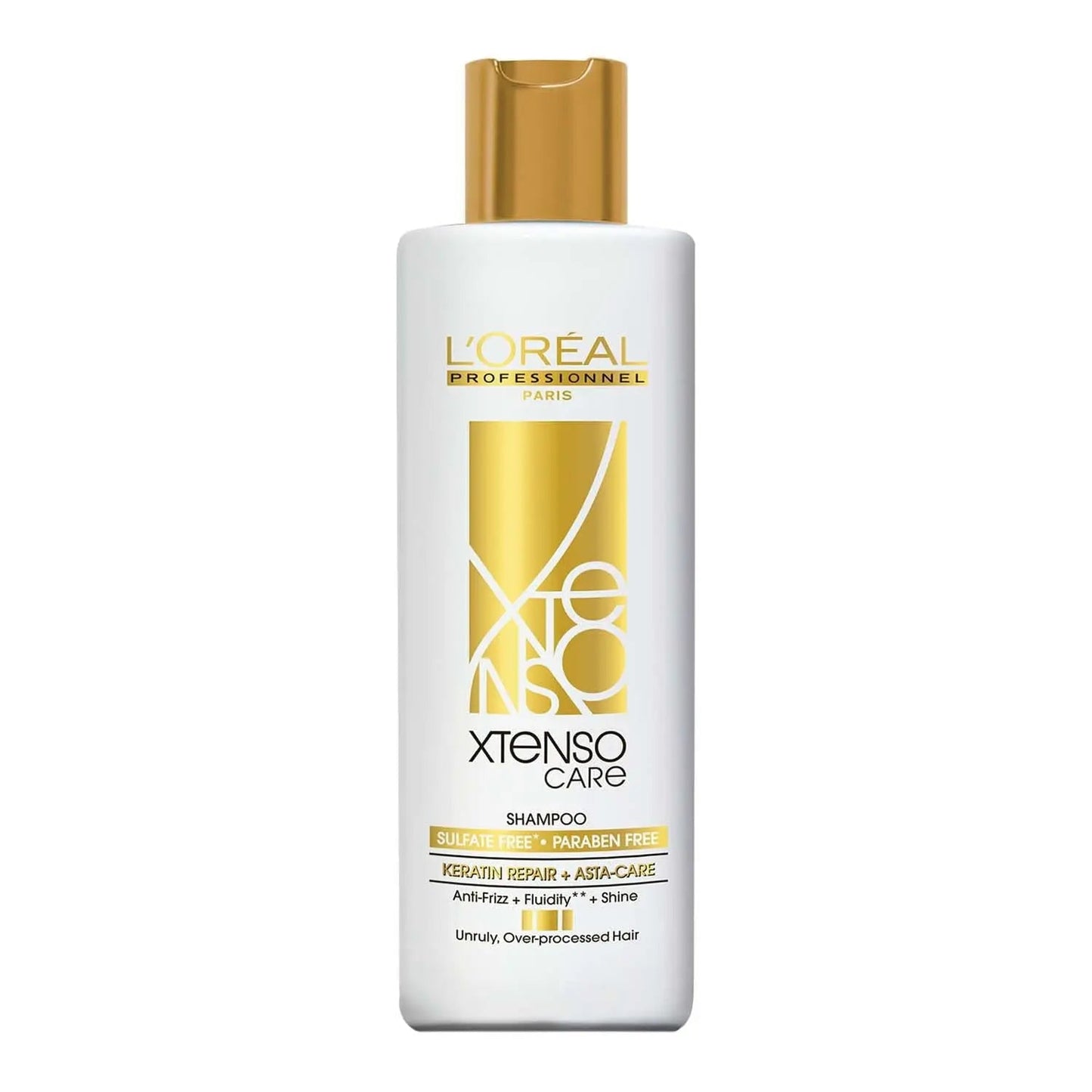 L'Oreal Professionnel Xtenso Care Sulfate-Free Shampoo 250ml | GOLD | For All Hair Types | Pro-Keratin + Strength Care