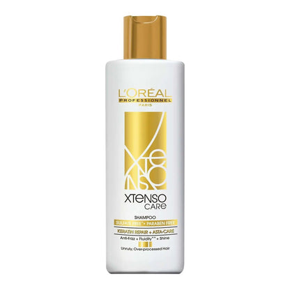 L'Oreal Professionnel Xtenso Care Sulfate-Free Shampoo 250ml | GOLD | For All Hair Types | Pro-Keratin + Strength Care