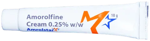 Amrolstar Cream 10g (Pack of 2) – Fast-Acting Antifungal & Anti-Inflammatory Cream with Amorolofine