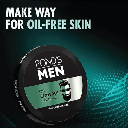 Pond’s Super Light Gel Oil-Free Moisturizer 100g & Pond’s Men Oil Control Face Crème | Daily Hydration & Oil Control Combo