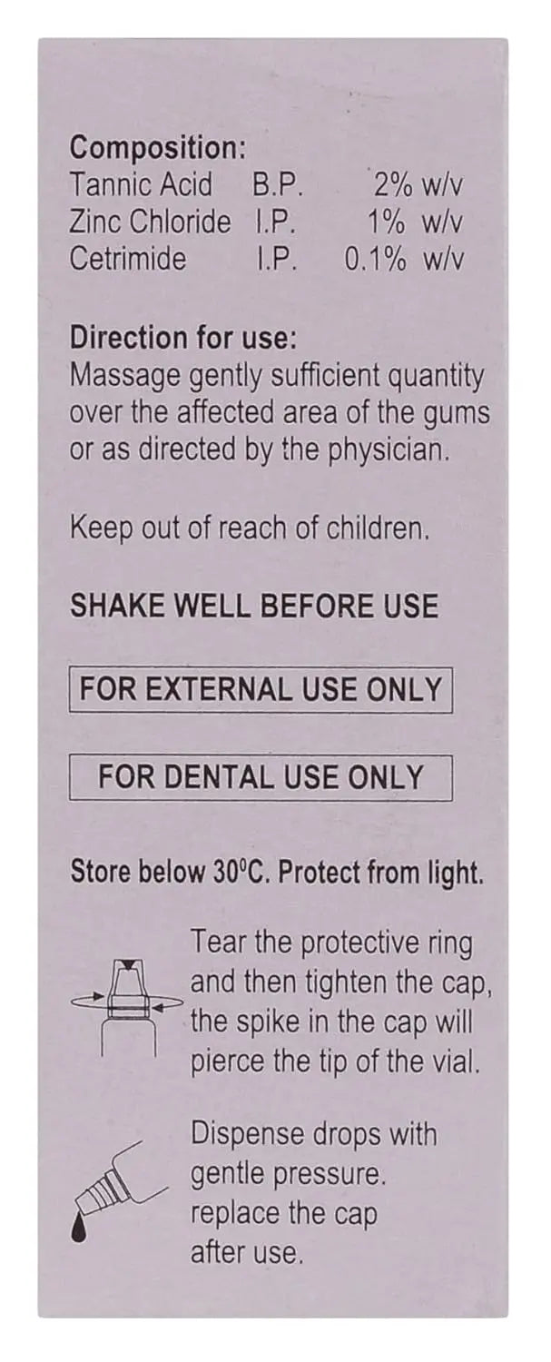 Stolin Gum Gum Paint 15ml (Pack of 2) – Fast-Acting Oral Pain Relief Gel for Gums