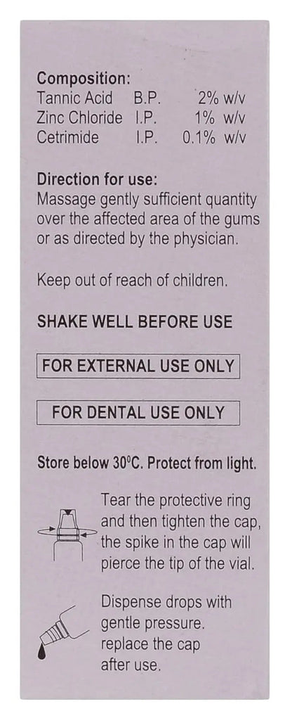 Stolin Gum Gum Paint 15ml (Pack of 2) – Fast-Acting Oral Pain Relief Gel for Gums