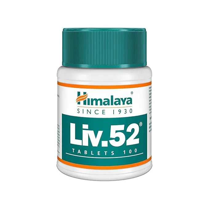 Himalaya Liv.52 Tablets – Pack of 2 (100 Tabs Each) | Liver Detox & Fatty Liver Support | Ayurvedic Herbal Formula
