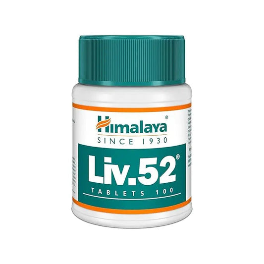 Himalaya Liv.52 Tablets – Pack of 2 (100 Tabs Each) | Liver Detox & Fatty Liver Support | Ayurvedic Herbal Formula