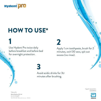 Hydent Pro Toothpaste 70g | Professional Dental Care for Sensitive Teeth & Cavity Protection | Dentist-Recommended Formula