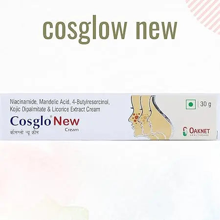 Cosglo New Cream 30gm | Skin Brightening & Pigmentation Reduction Cream for Face | Dermatologist-Recommended