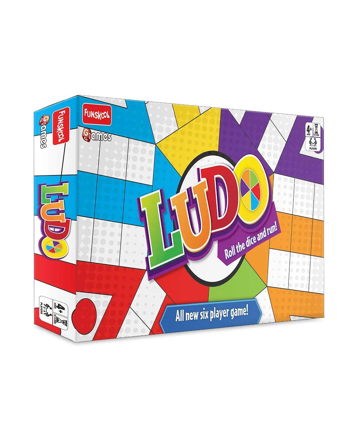 Funskool Ludo 2018 – Classic Family Board Game for Kids & Adults